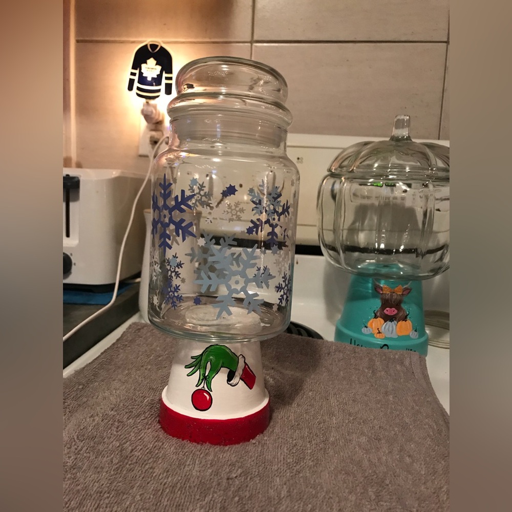 Christmas candy/cookie jar